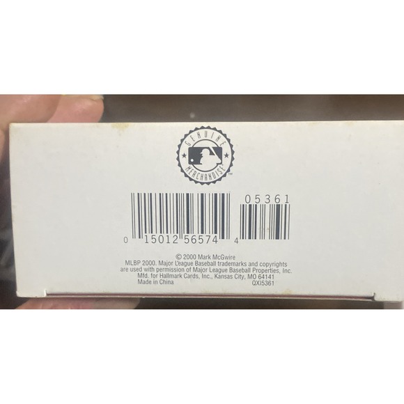 Hallmark‎ 2000 Keepsake Ornament Mark McGwire At The Ballpark St Louis Cardinals - Picture 9 of 10